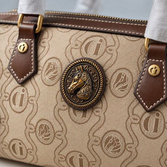 Premium Classic Luxury Handbag with Dust Bag & Shopping Bag